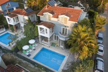Villa Blue 4+1 with Private Pool in Çalış | Sleeps 10