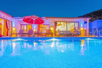 Villa Nera 1 - Our villa is a rental holiday villa located in the Yeşilköy, Üzümlü region of Kaş.