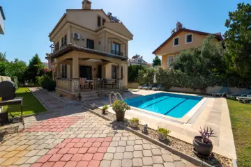 4+1 Villa with Private Pool in Çalış | Rental for 8 People
