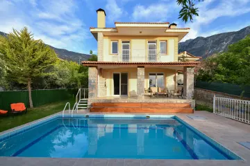Villa Almond 1 in Fethiye Ovacık: A 3-Bedroom Holiday Villa Very Close to the Sea and City Center.