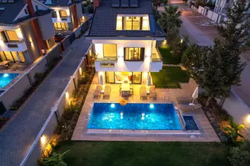 Hisarönü Villa Doruk Park B | 3+1 with Private Pool | Sleeps 6