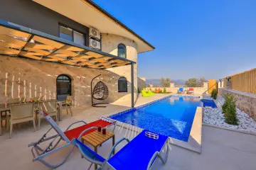 Villa Sandak 2 - Holiday Villa with Private Pool and Jacuzzi in Seydikemer