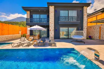 Villa Sandak 4 - Villa for Rent in Seydikemer Karadere with Private Pool and Jacuzzi