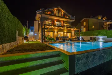 Villa Efe Ovacık – Luxury Holiday Villa in Fethiye with Jacuzzi, Private Pool and Playground