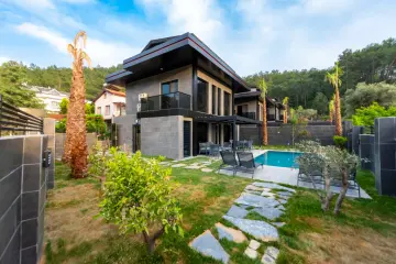 Diamond Port 1 Villa with Private Pool, 500m from the Sea in Göcek | 8 Person Villa
