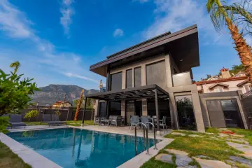Diamond Port 2 Villa with Private Pool, 500m from the Sea in Göcek | 8 Person Villa