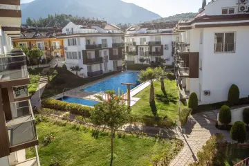 Rental Apartment in Fethiye Hisarönü – Pınara E3 | Sleeps 5, Shared Pool