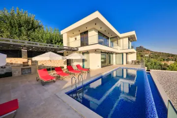 Villa Azure 2 - Private Pool Villa with Patara View | Kalkan Üzümlü