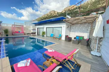 Villa Burcum, Located in Kalkan Center/Kördere, is Waiting for You to Experience an Unforgettable Holiday with Your Loved Ones