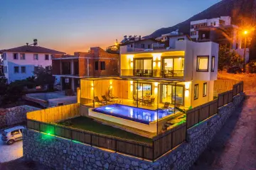 Villa Albedo – Private Pool & Jacuzzi | Luxury Rental in Kaş Gökseki