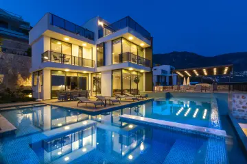 Luxury Rental Villa Mirada 1, Kalkan Kalamar - Magnificent Sea View, 5 Bedrooms, Sleeps 10