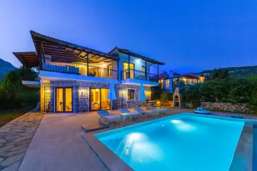 Villa Mavi Ada – Luxurious 6-Person Nature Retreat in Kalkan Bezirgan