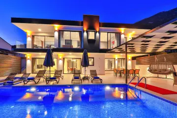 Villa Bliss Kalkan - Luxury 8-Person Sea View Villa with Jacuzzi