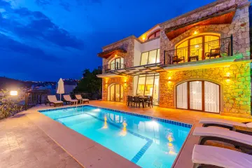 Villa Meltem Kalkan – 4 Bedroom Private Pool Villa with Sea View