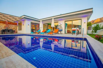 Villa Monica 2 - Luxurious 2-Bedroom Villa with Private Pool in Sarıbelen, Kalkan