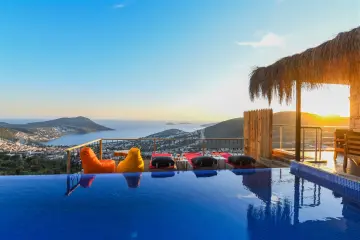 Villa Samui Çırağan – Luxury Sea View Rental Villa in Kalkan