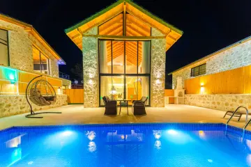 Villa Vega Bezirgan – Private Honeymoon Villa in Kalkan with Jacuzzi