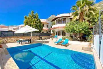 Luxury Private Pool Villa for Rent in Kalkan – Villa Nisan Kızıltaş