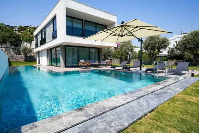 Villa La Mer B Bodrum | 4 Bedroom Private Pool Villa Near Beach