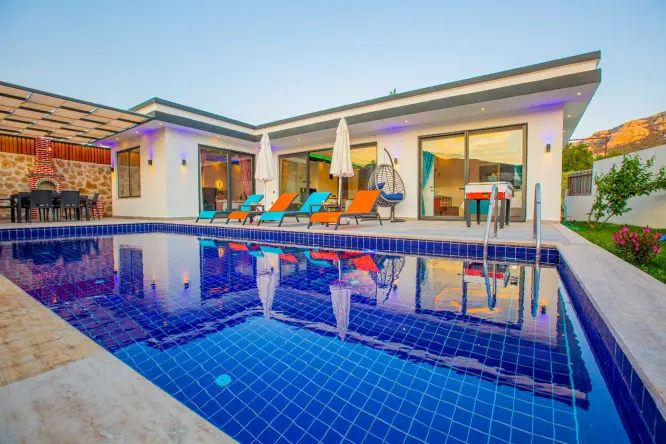 Villa Monica 2 - Sarıbelen, Kalkan’da Özel Havuzlu Lüks 2 Yatak Odalı Villa