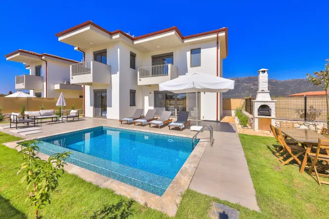 Villa Serenity Kaş | Doğa İçinde Özel Havuzlu Lüks Tatil Villası