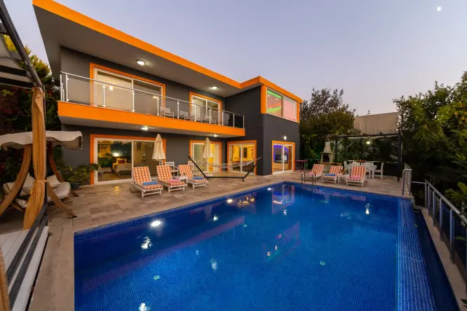 Kalkan'da Lüks Villa Sultan – Özel Havuz & Doğa İçinde Tatil