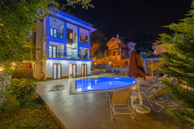 Hisarönü Lüks 5+2 Triplex Villa Dream 2 | Özel Havuzlu | 12 Kişilik