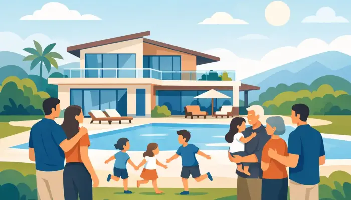 Kalabalık Aile İçin Villa Seçimi