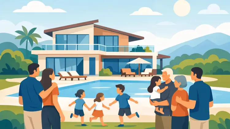 Choosing a Villa for a Large Family Choosing a Villa for a Large Family
