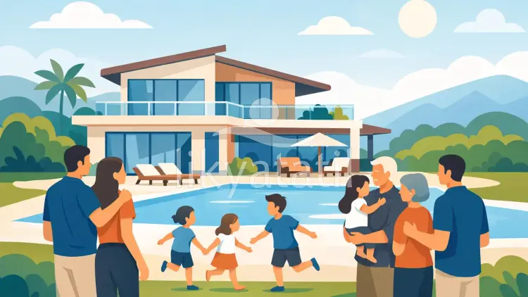 Kalabalık Aile İçin Villa Seçimi Kalabalık Aile İçin Villa Seçimi