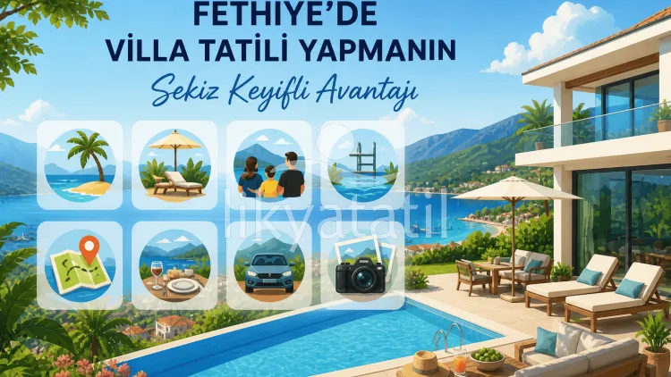 Fethiye’de Villa Tatili Yapmanın Sekiz Keyifli Avantajı Fethiye’de Villa Tatili Yapmanın Sekiz Keyifli Avantajı
